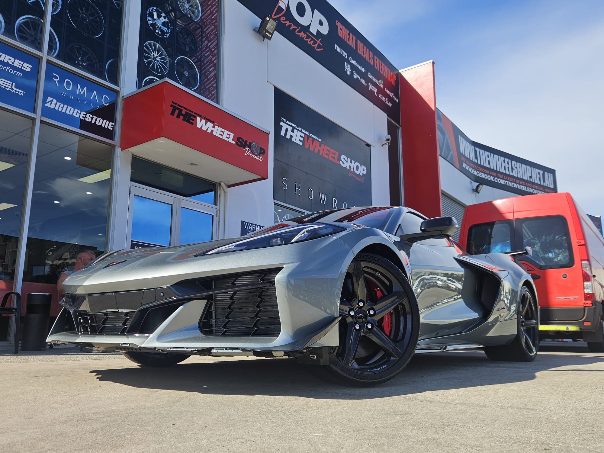CHEVORLET CORVETTE C8 WITH MICHELIN TYRES |  | CHEVORLET